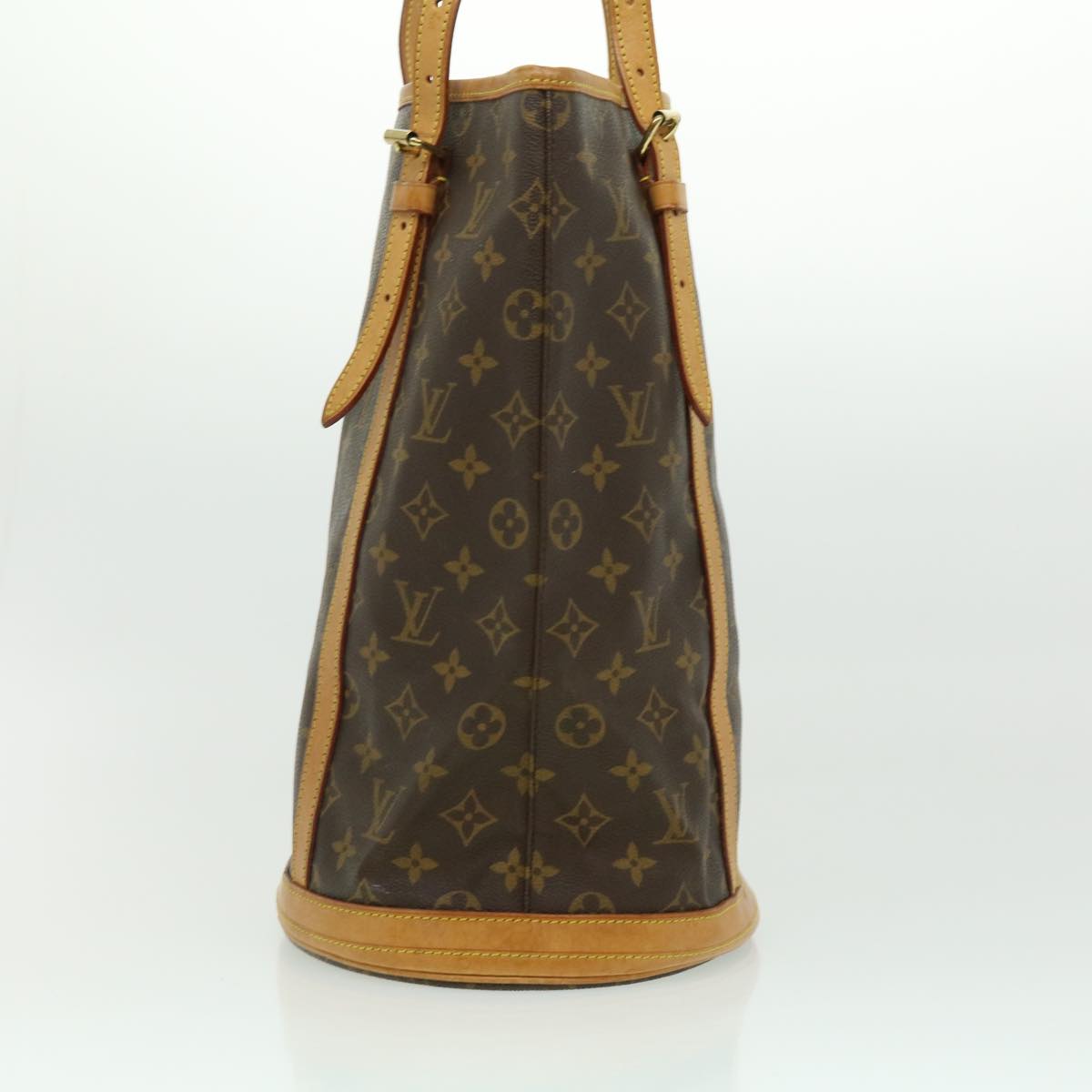 LOUIS VUITTON Monogram Bucket GM Shoulder Bag L012 LV jk2409