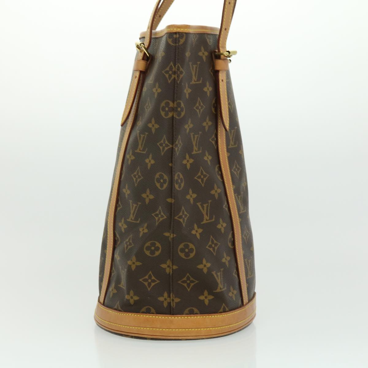 LOUIS VUITTON Monogram Bucket GM Shoulder Bag M42236 LV jk2410