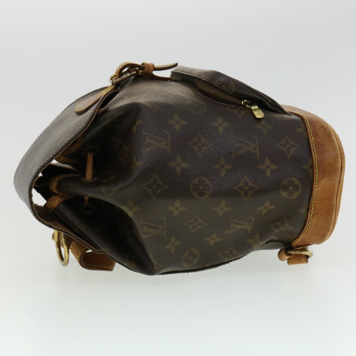LOUIS VUITTON Monogram Montsouris MM Backpack M51136 LV jk2936