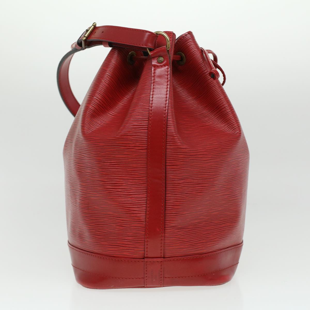 LOUIS VUITTON Epi Noe Shoulder Bag Red M44007 LV jk2977