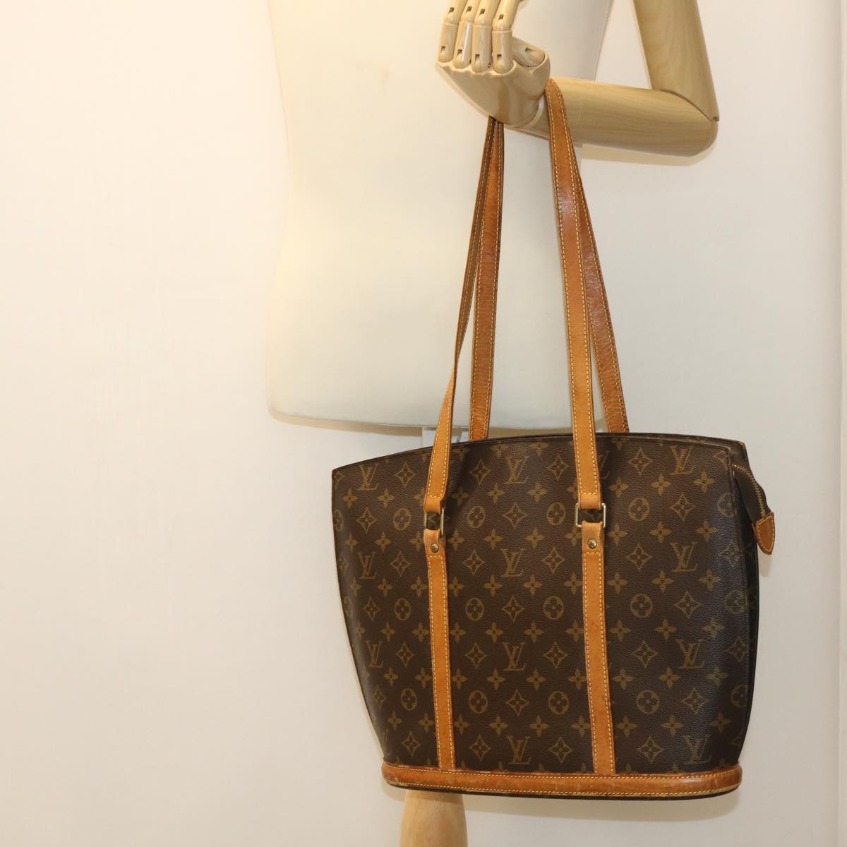 LOUIS VUITTON Monogram Babylone Tote Bag M51102 LV 34942
