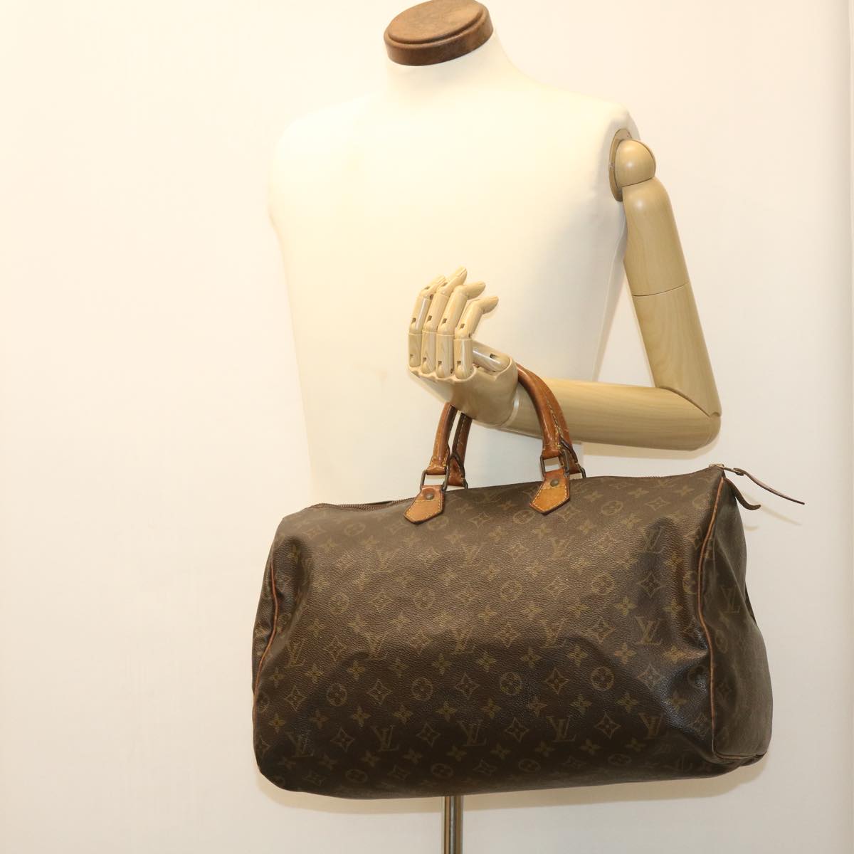 LOUIS VUITTON Monogram Speedy 40 Hand Bag M41522 LV jk3036