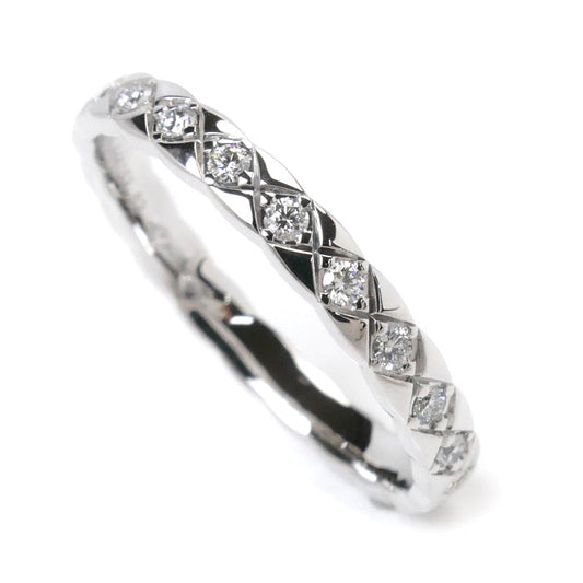 Chanel K18WG White Gold Diamond Coco Crush Eternity Ring