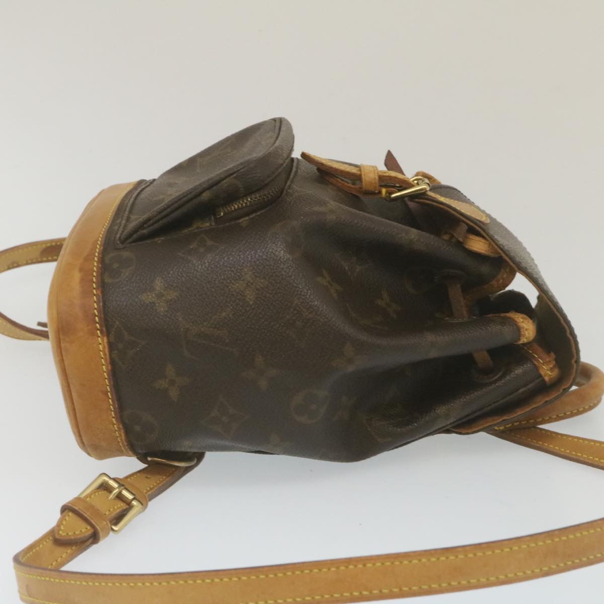 LOUIS VUITTON Monogram Montsouris PM Backpack M51137 LV ki1743