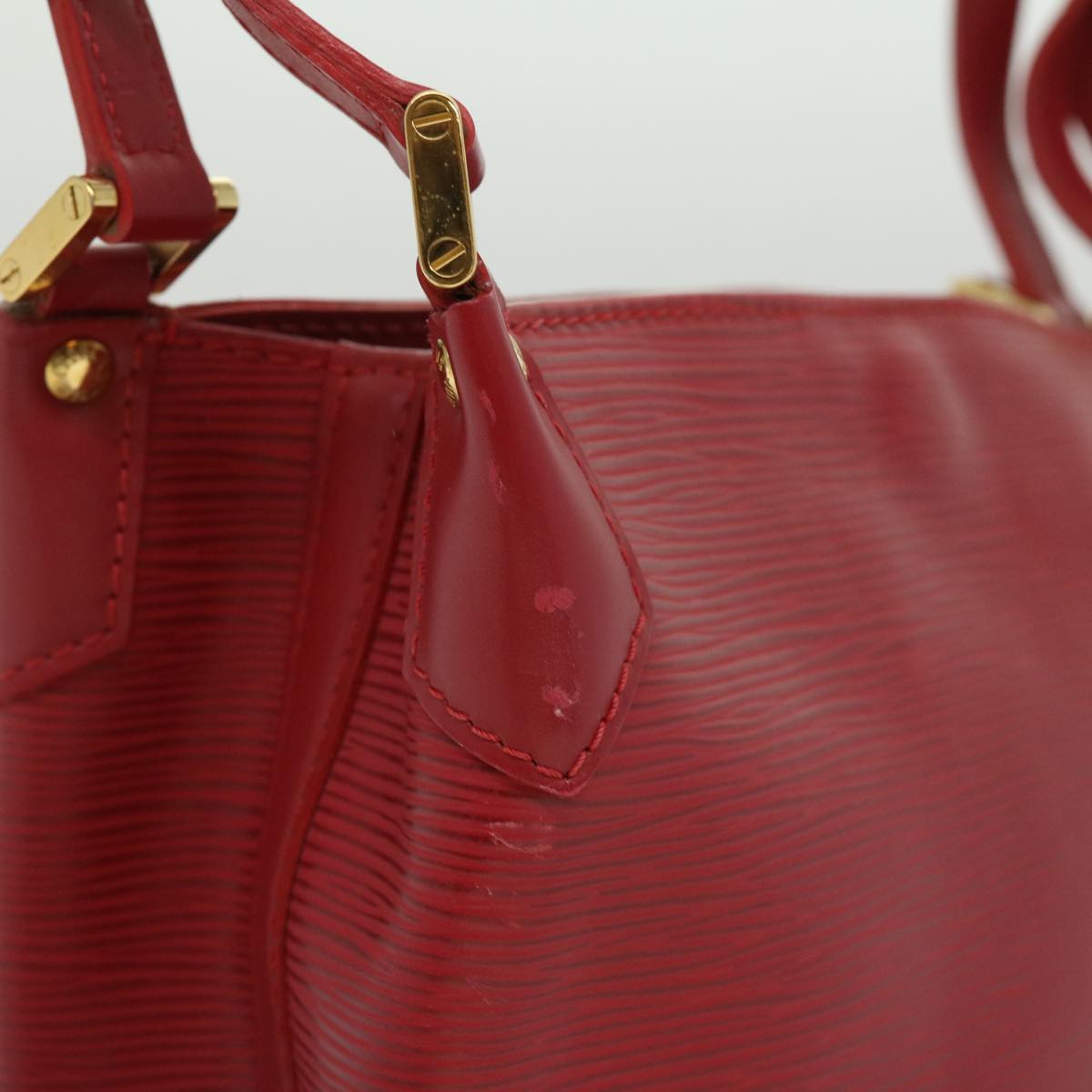 LOUIS VUITTON Epi Mandala PM Shoulder Bag Red M5893E LV ki2468