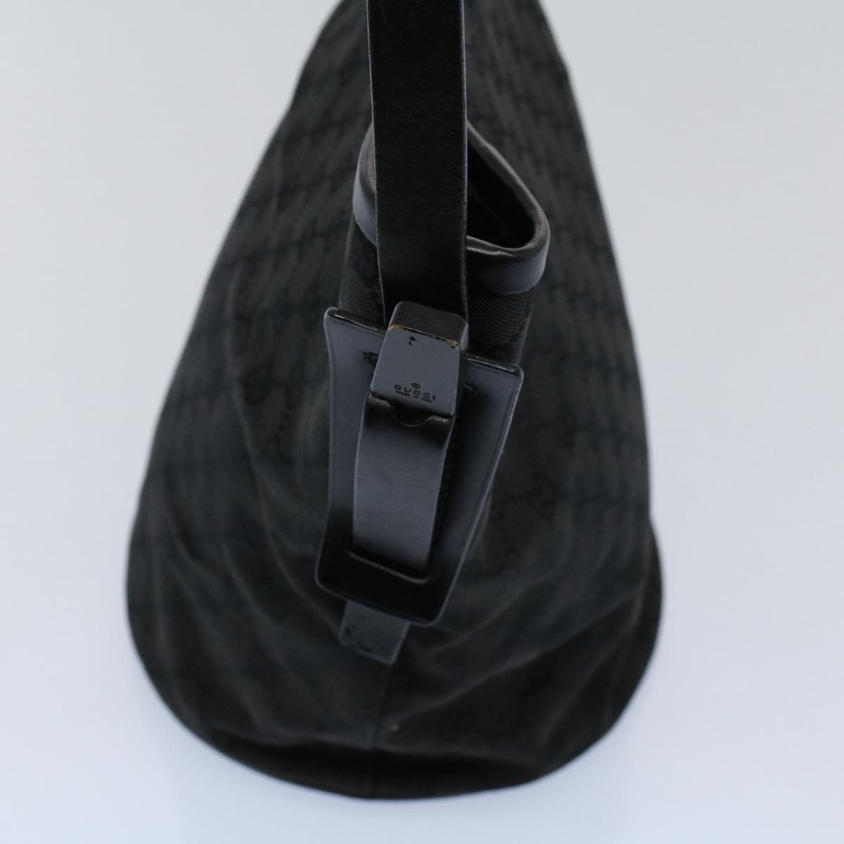Luxury Gucci GG Canvas Shoulder Bag Black 106240 ki3424