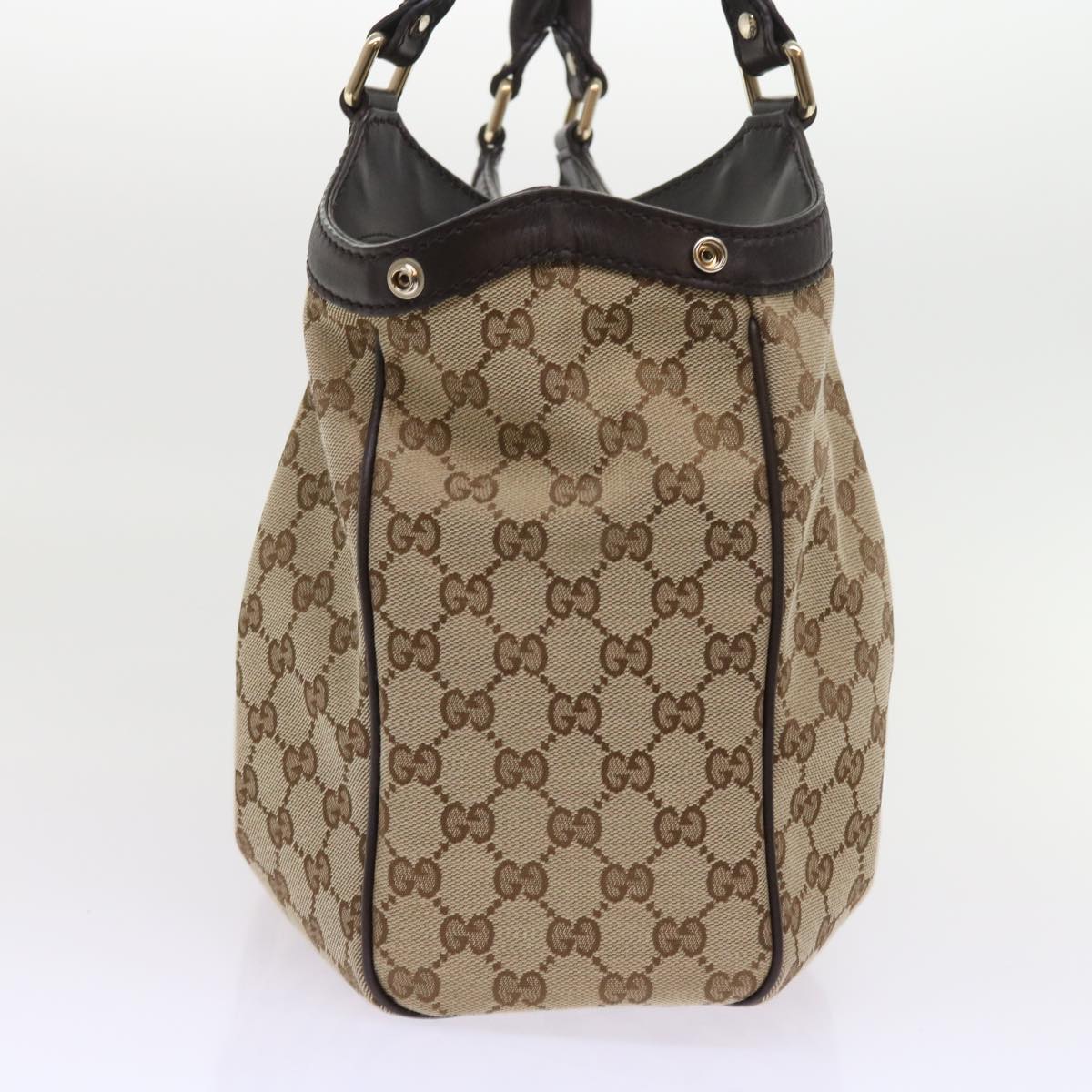 Luxury Gucci GG Canvas Sukey Tote Bag Beige 211944 ki3548