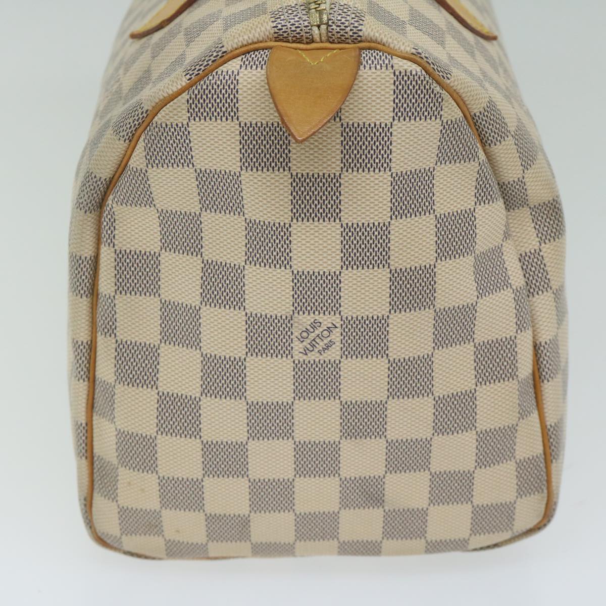 LOUIS VUITTON Damier Azur Speedy 30 Hand Bag N41533 LV ki3912