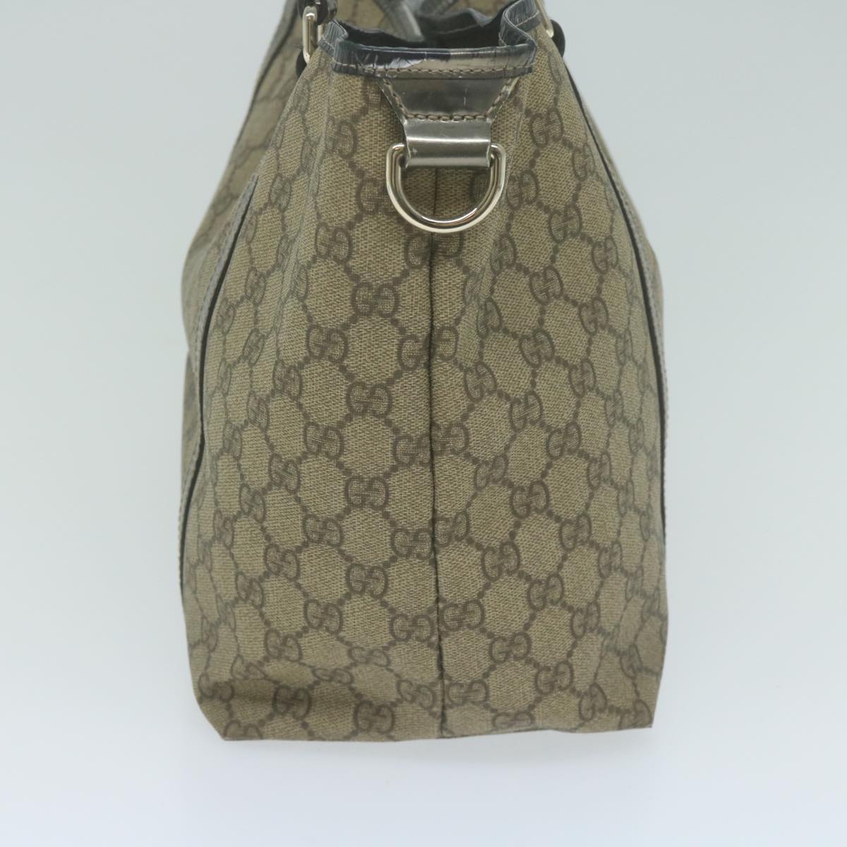GUCCI GG Supreme Tote Bag 2way Beige 197953 ki4065