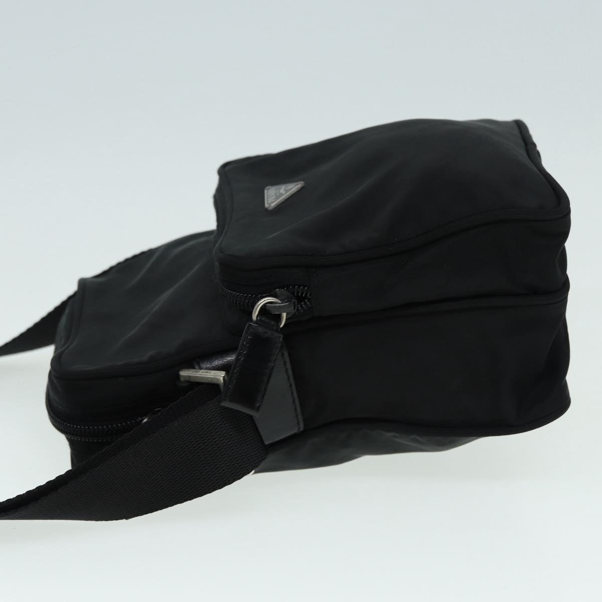 Luxury Prada Shoulder Bag Nylon Black ki4915