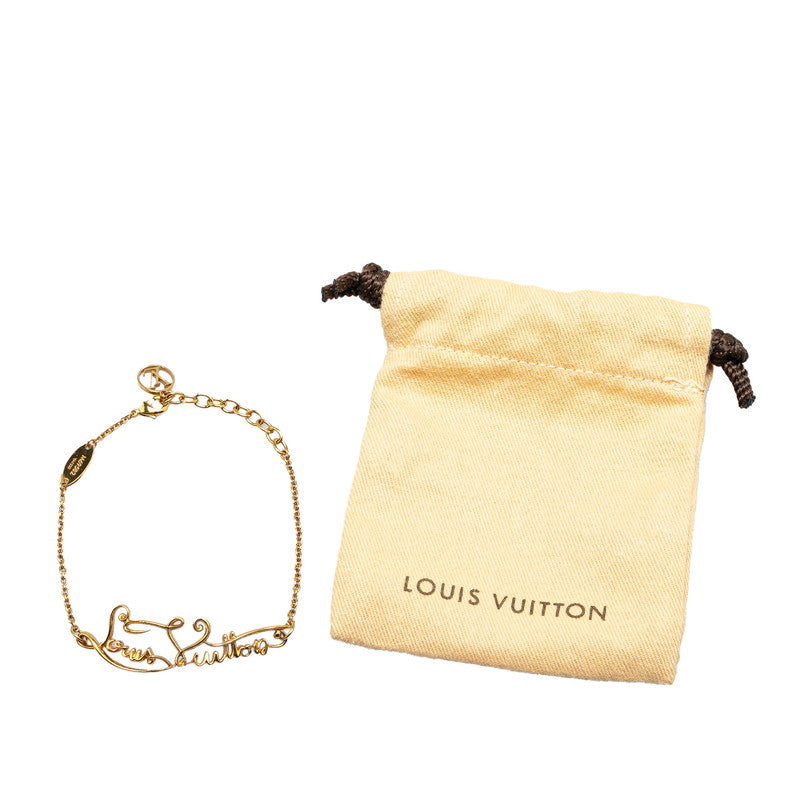 Louis Vuitton My LV Affair Bracelet Gold M69582