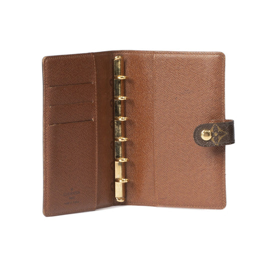 Louis Vuitton Monogram Small Ring Agenda Cover