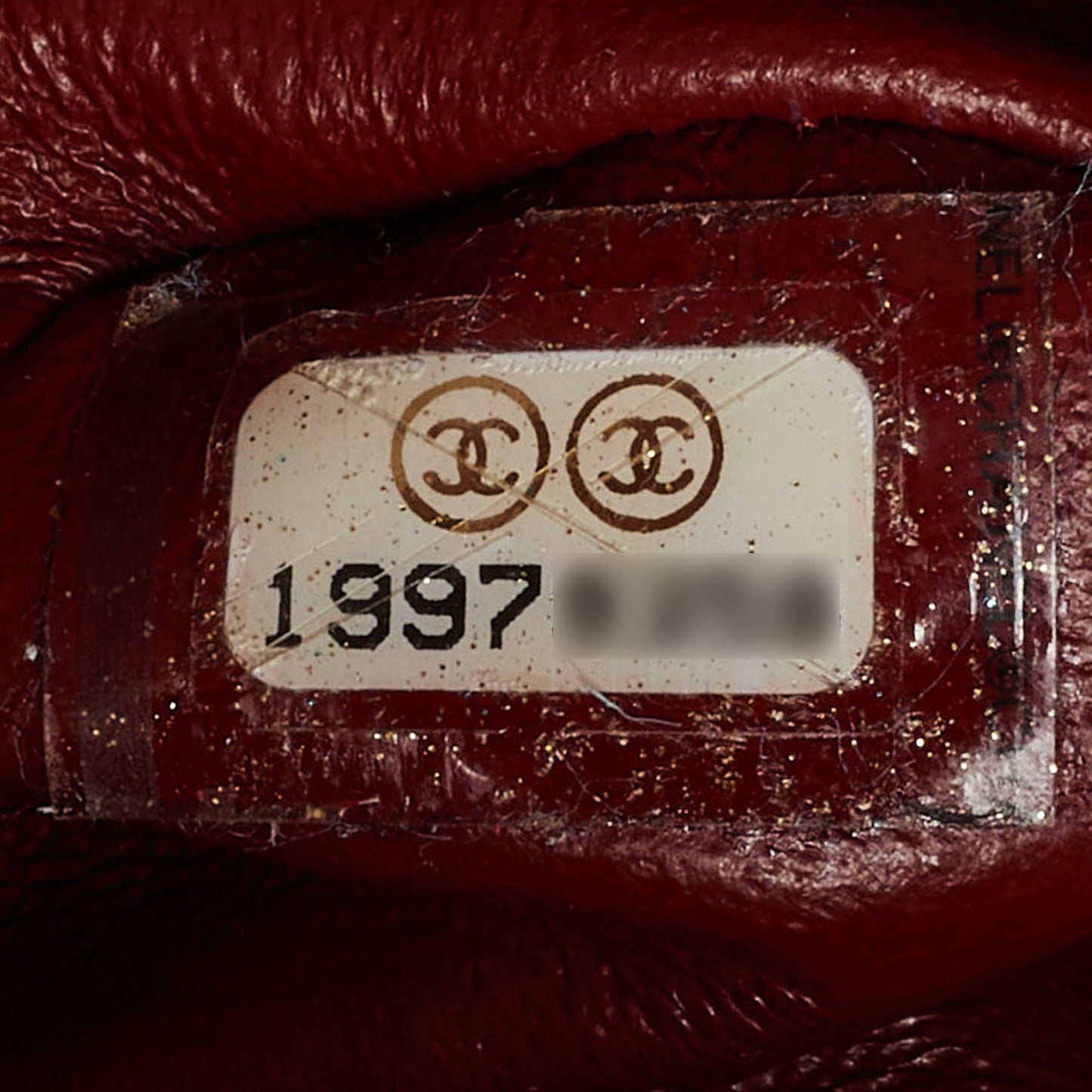 CHANEL Red Quilted Patent Leather Maxi Classic Double Flap Bag