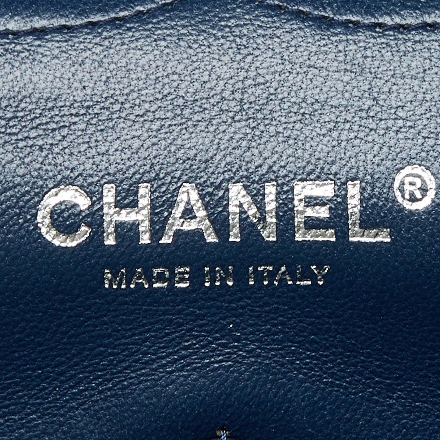 CHANEL Blue Quilted Caviar Leather Jumbo Classic Double Flap Bag