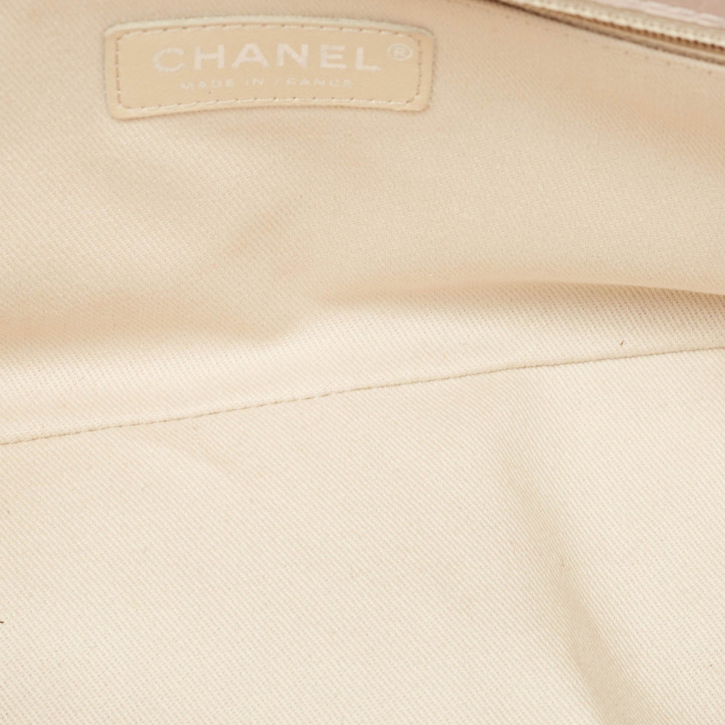 CHANEL Light Grey Quilted Leather Lady Pearly Flap Bag