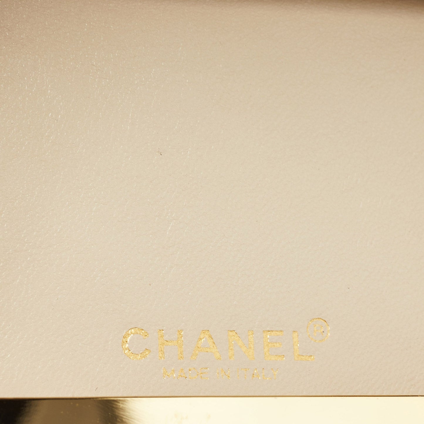 CHANEL Beige/Black Satin Vintage Box Bag
