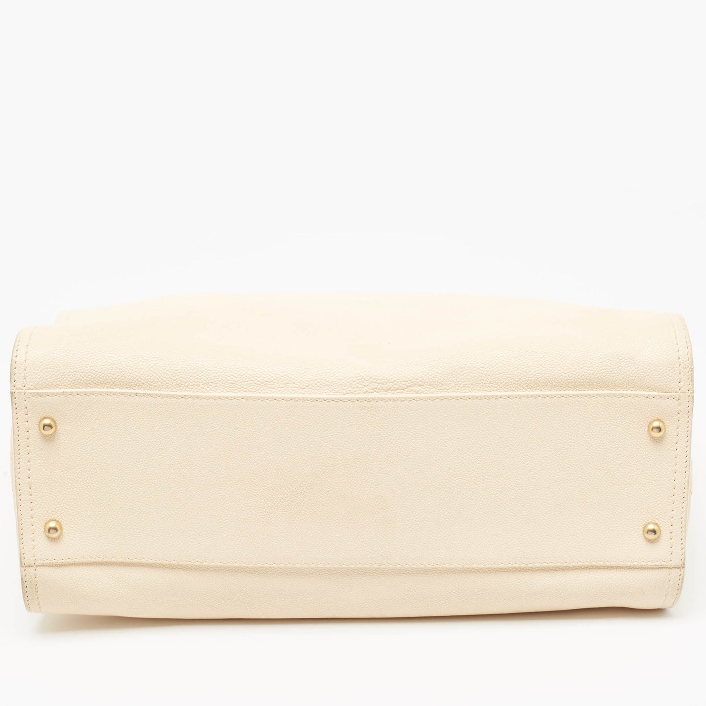 CHANEL Beige Caviar Leather Reissue Large Shopper Tote