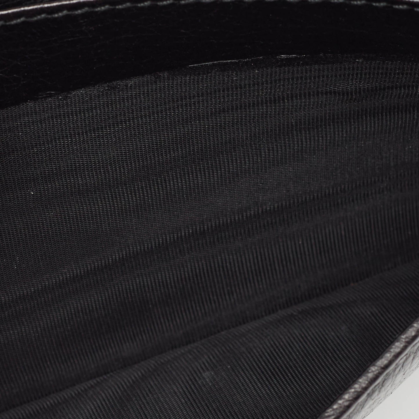 Luxury Gucci Trending 2025 Black ssima Leather Continental Wallet