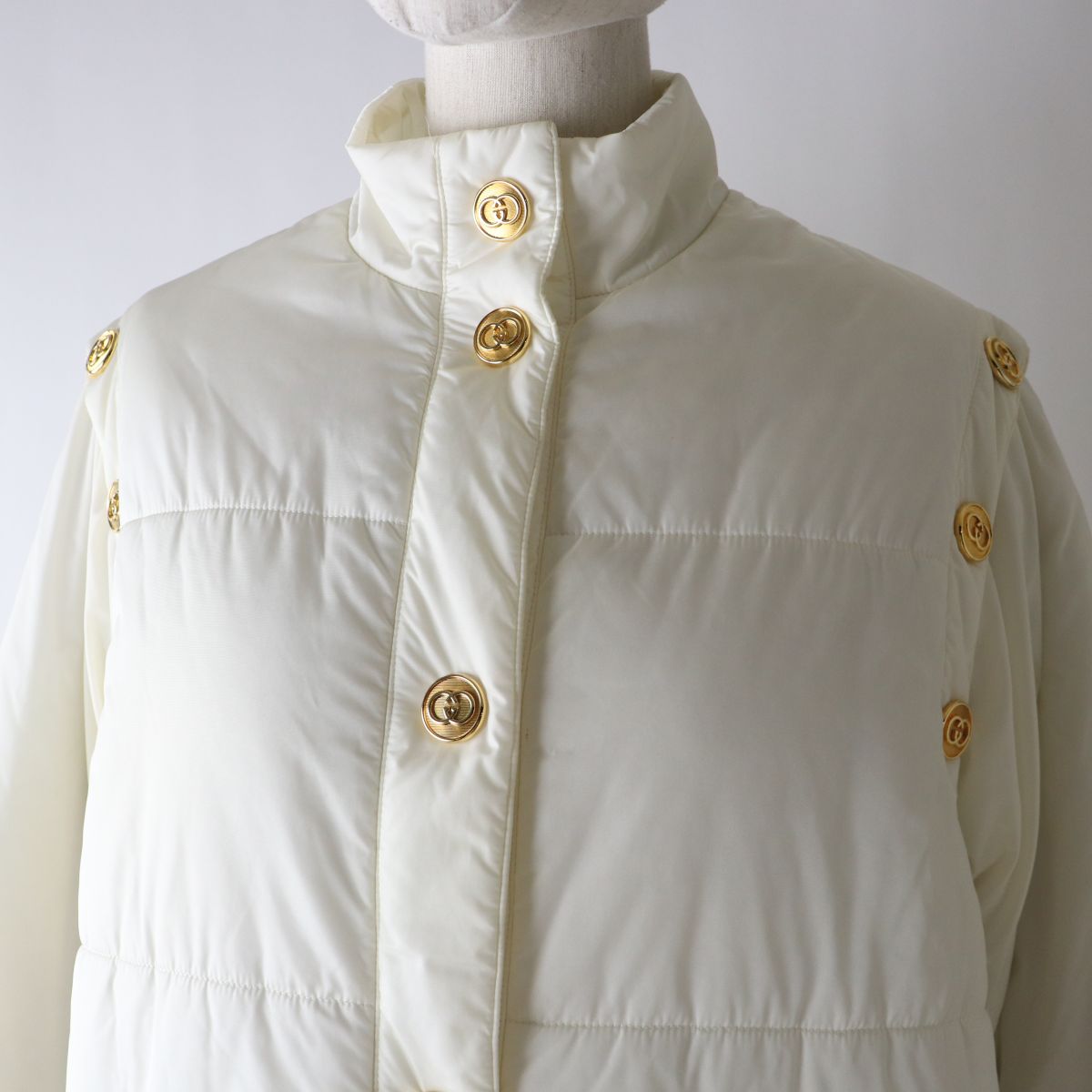 Luxury Gucci Trending 2025 Women's 2WAY Padded Coat/Vest 38