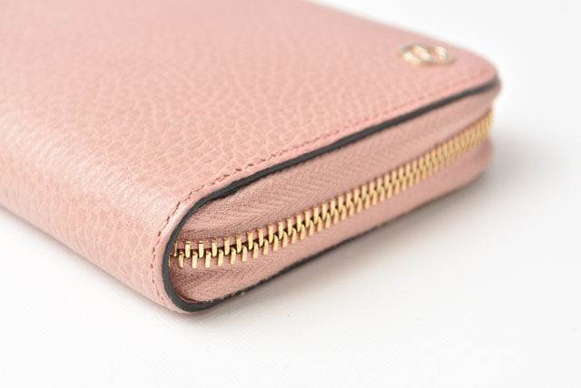 Luxury Gucci Trending 2025 Leather Long Wallet Petit Marmont 449347