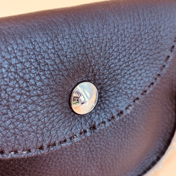 Luxury Hermes leather mini bag