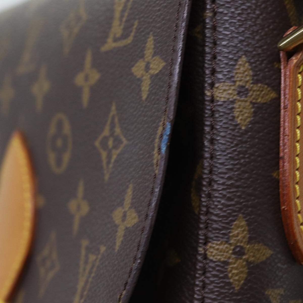 LOUIS VUITTON Monogram Saint Cloud GM Shoulder Bag M51242 LV mr033