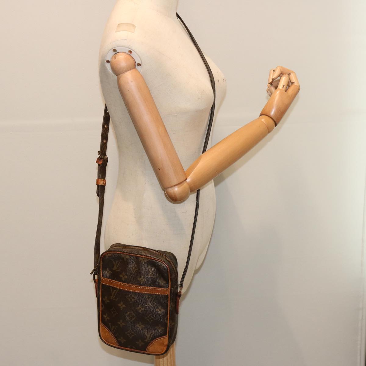 LOUIS VUITTON Monogram Danube Shoulder Bag M45266 LV mr123