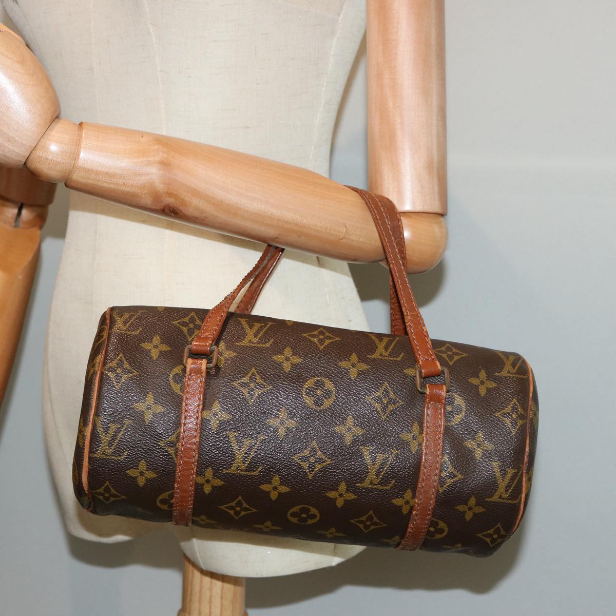 LOUIS VUITTON Monogram Papillon 30 old model Hand Bag Vintage M51365 mr181