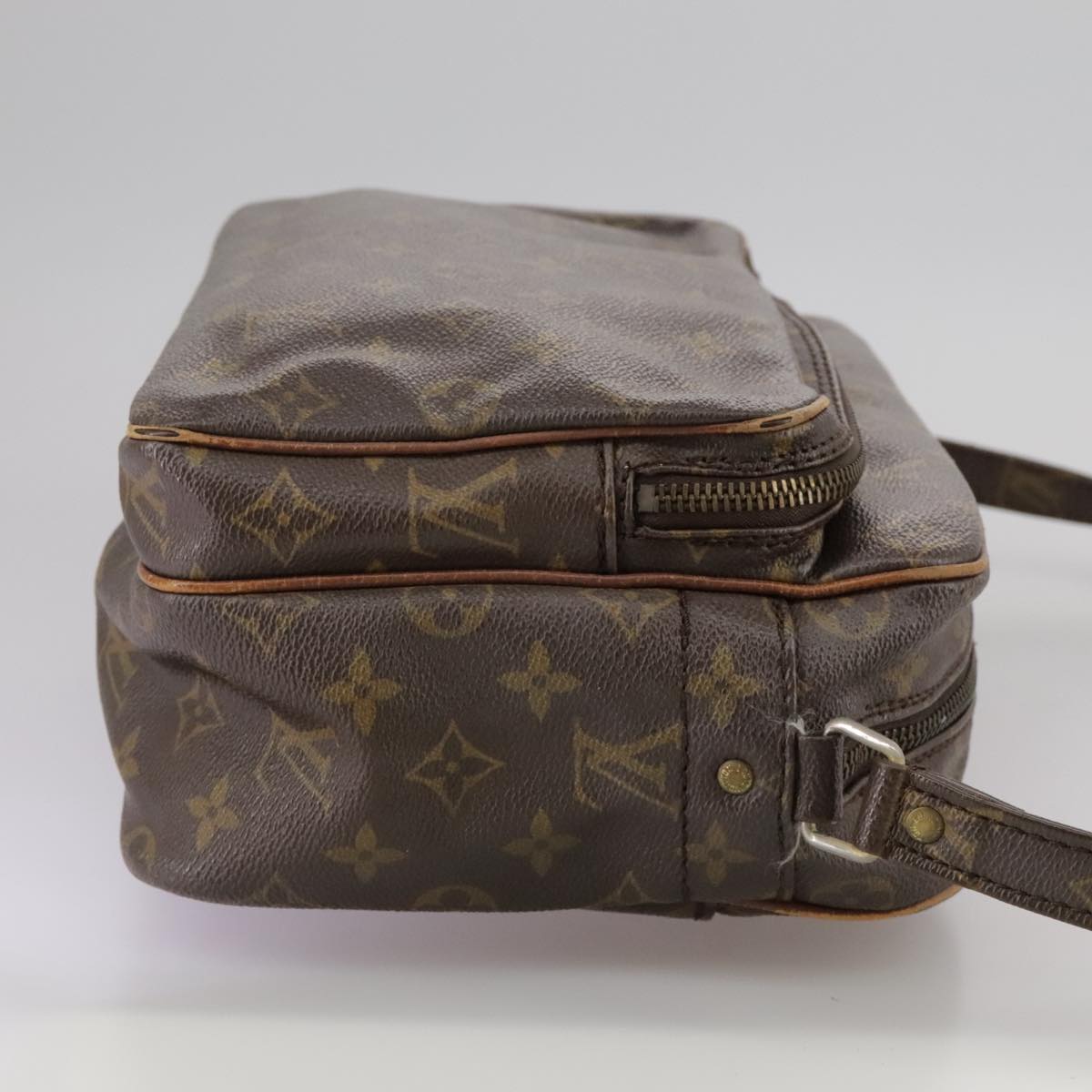 LOUIS VUITTON Monogram Nile Shoulder Bag Vintage M45244 LV mr938