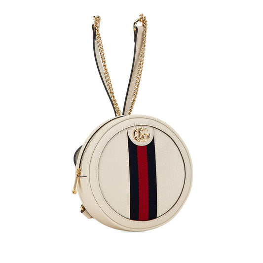 Luxury Gucci Trending 2025 GG Marmont Leather Chain Backpack