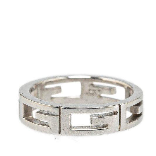 Luxury Gucci Trending 2025 K18WG White Gold Ring