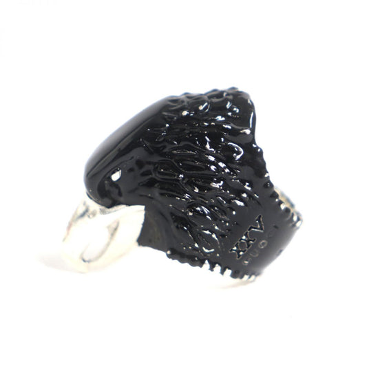 Luxury Gucci Trending 2025 AG925 Eagle Head Ring Silver
