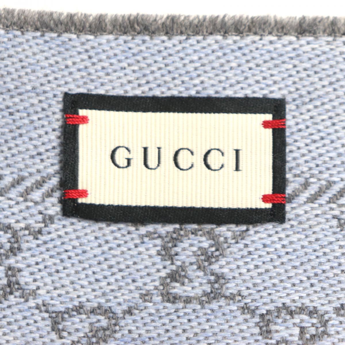 Luxury Gucci Trending 2025 GGPattern Wool Fringed Scarf/Stole