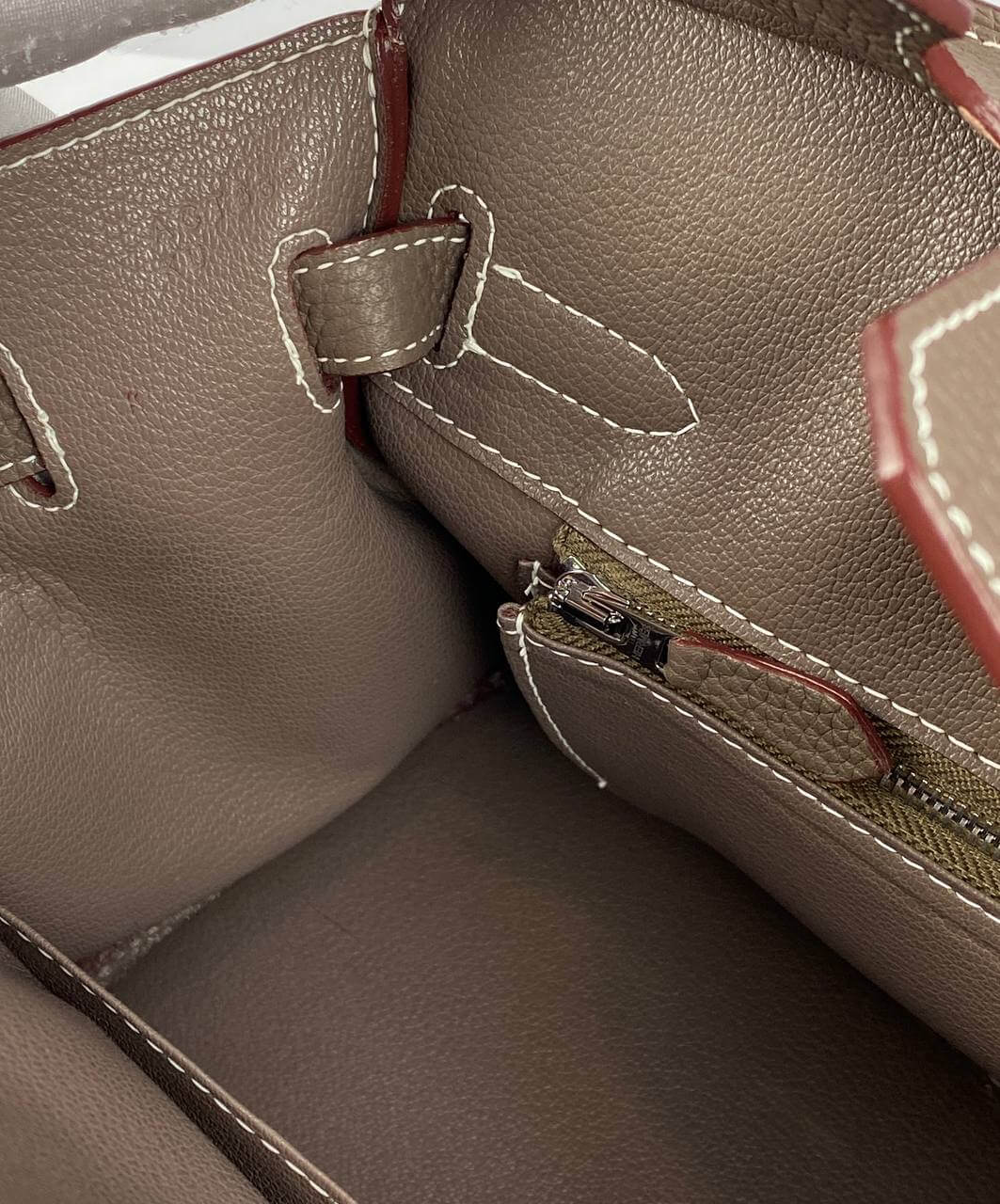 Luxury Hermes Birkin 30 Biscuit Togo Leather light brown Palladium Hardware