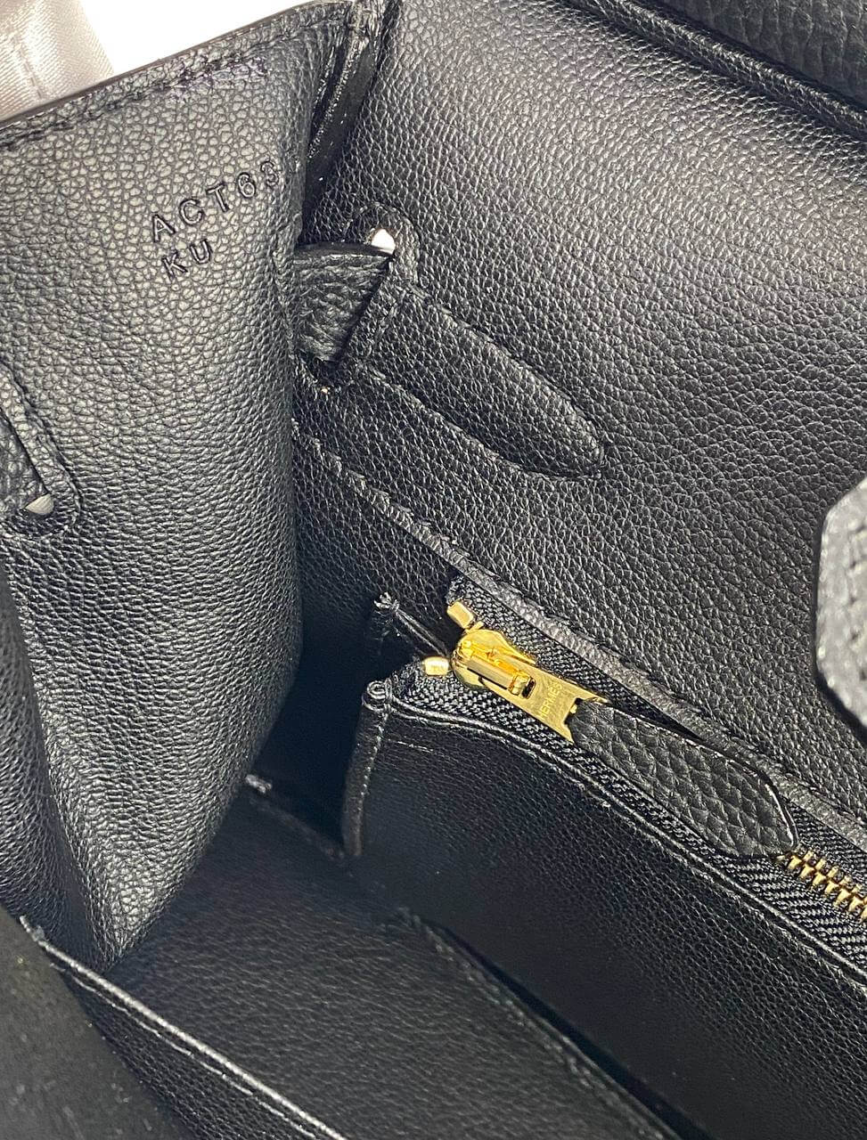 Luxury Hermes Birkin 30 Biscuit Togo Leather Black Gold Hardware