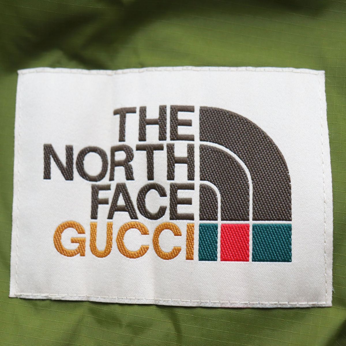 Luxury Gucci Trending 2025 x THE NORTH FACE Rain Anorak Parka Khaki S
