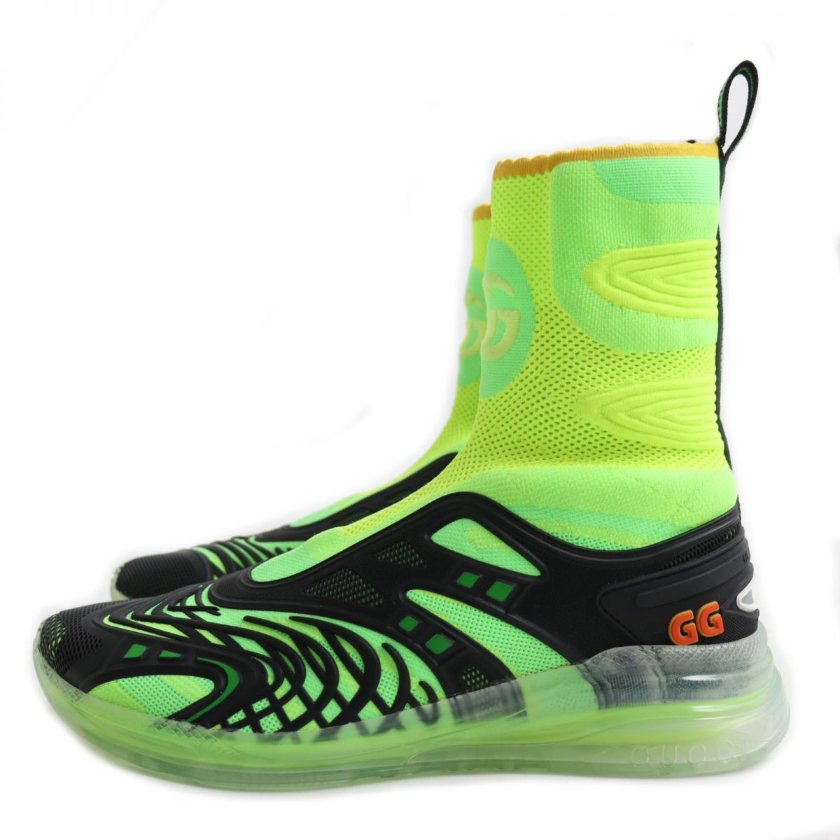 Luxury Gucci Trending 2025 Ultrapace R Knit High-Top Sneakers