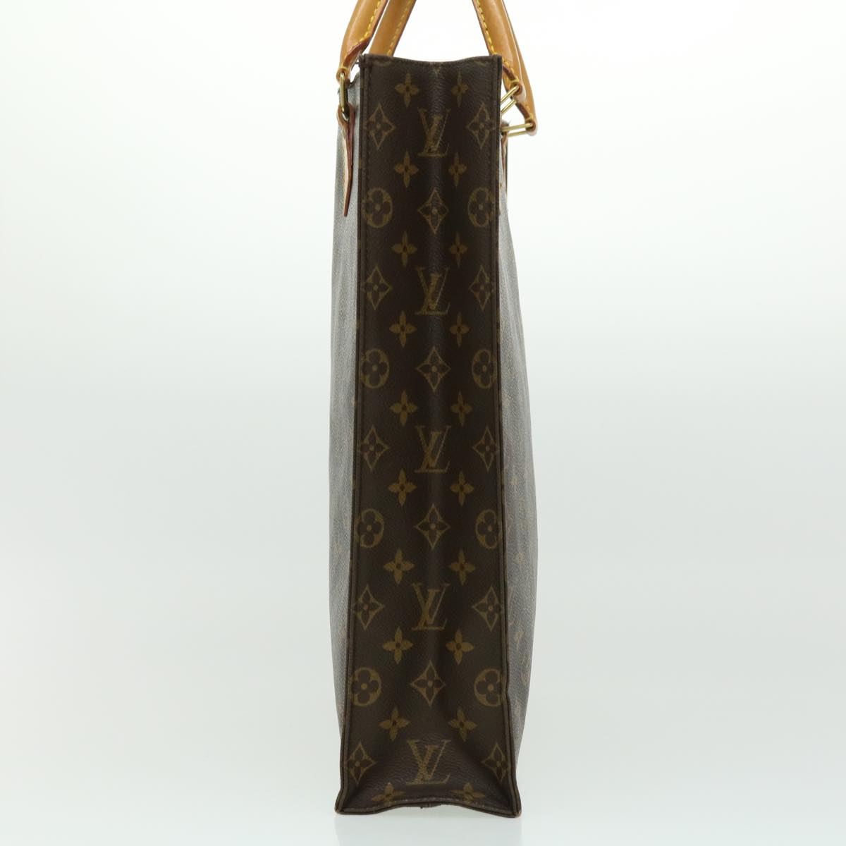 LOUIS VUITTON Monogram Sac Plat Hand Bag M51140 LV rd2749