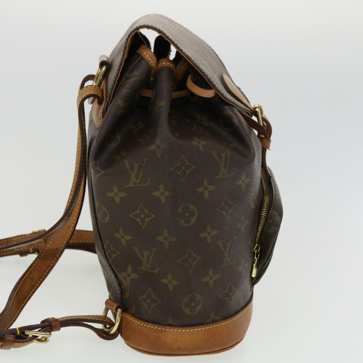 LOUIS VUITTON Monogram Montsouris MM Backpack M51136 LV rd3085