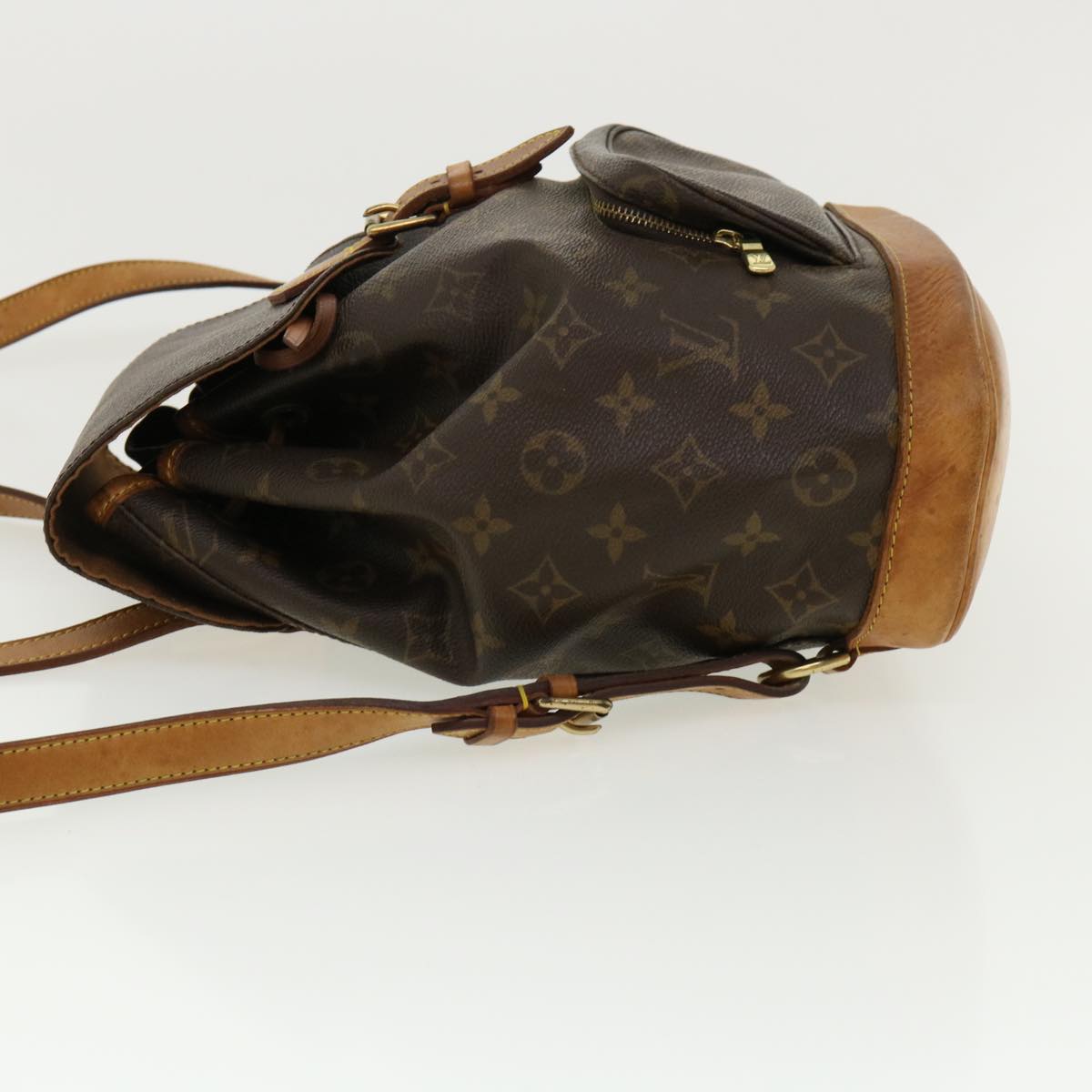 LOUIS VUITTON Monogram Montsouris MM Backpack M51136 LV rd3375