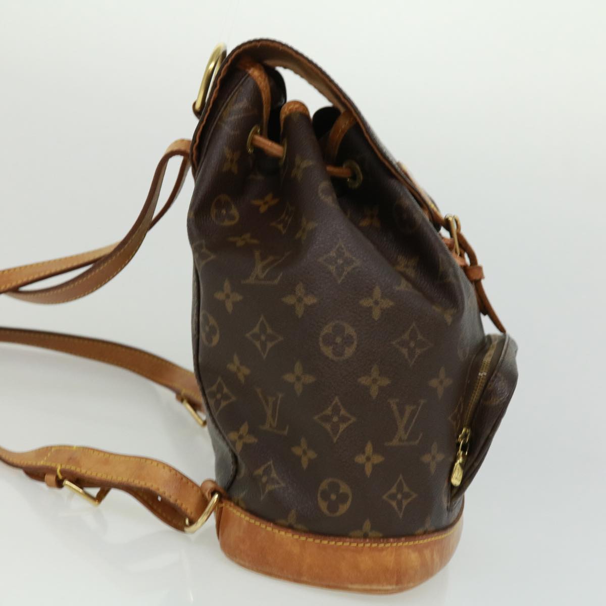 LOUIS VUITTON Monogram Montsouris MM Backpack M51136 LV rd3566