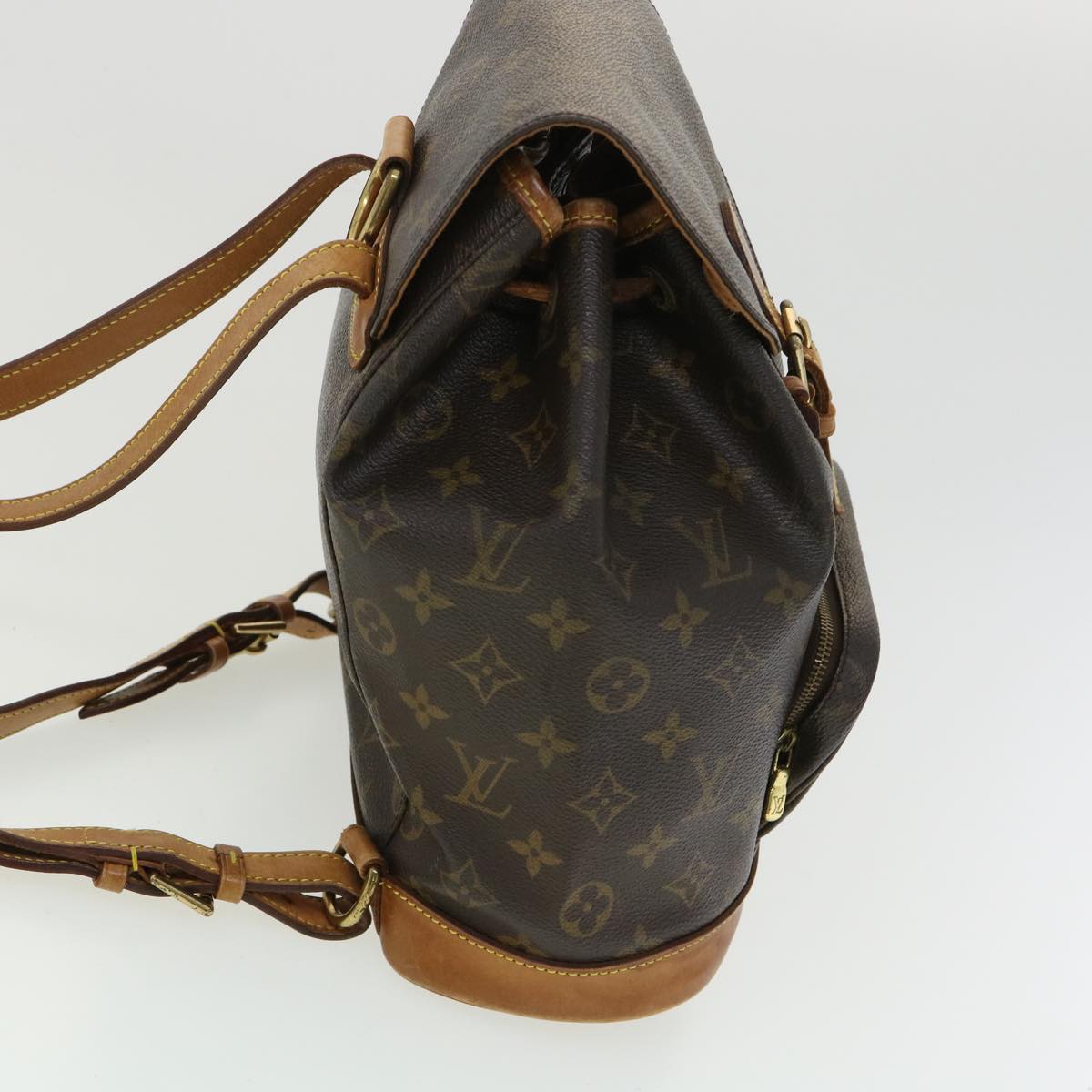 LOUIS VUITTON Monogram Montsouris MM Backpack M51136 LV rd3707