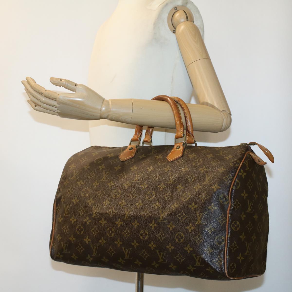 LOUIS VUITTON Monogram Speedy 40 Hand Bag Vintage M41522 LV rd3864