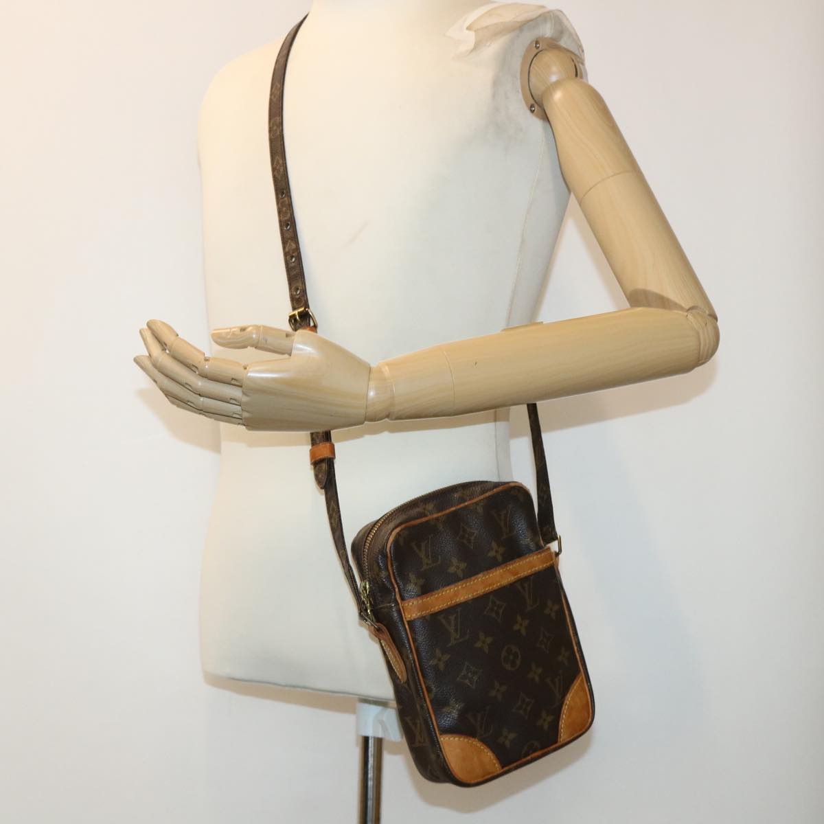LOUIS VUITTON Monogram Danube Shoulder Bag M45266 LV rd5362