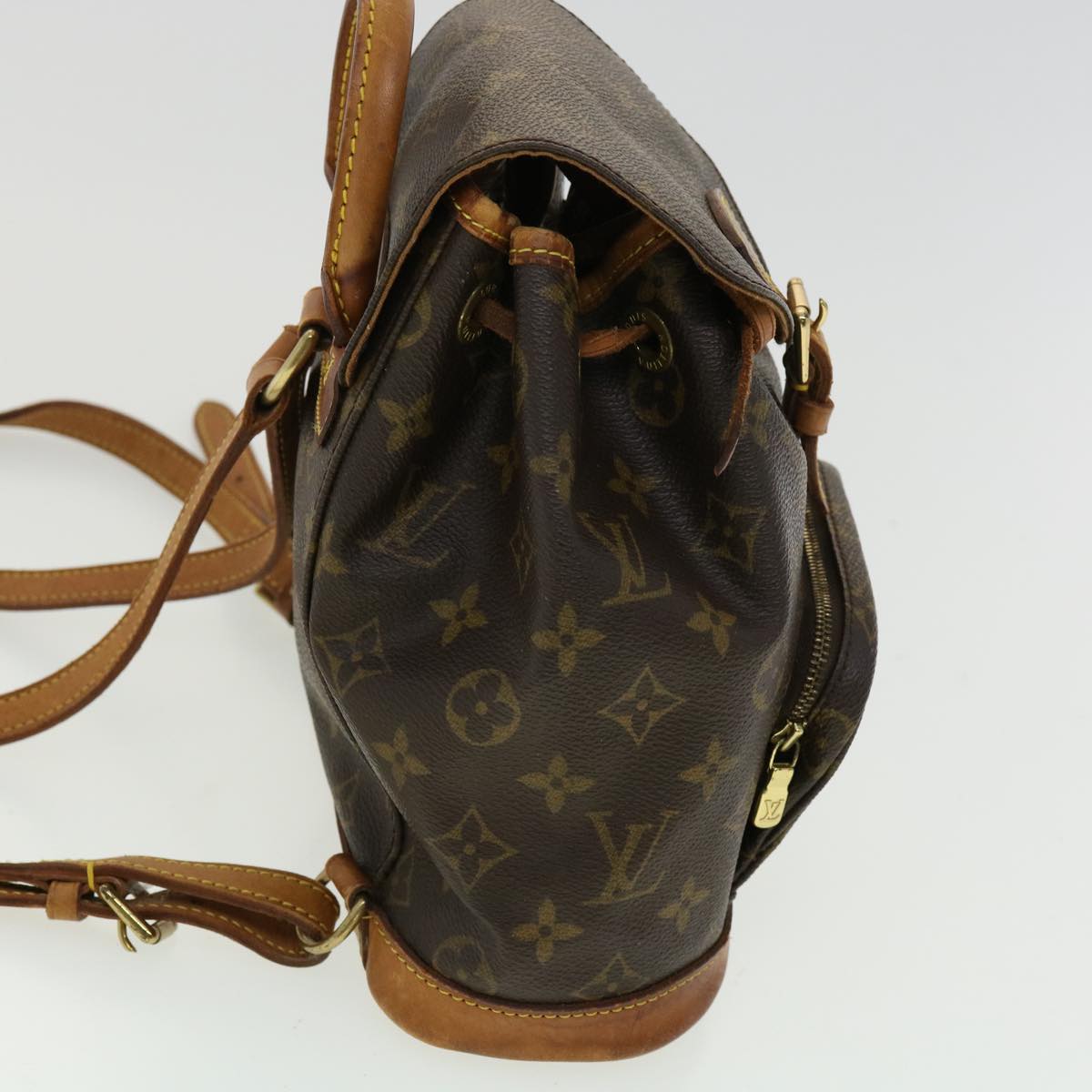 LOUIS VUITTON Monogram Montsouris PM Backpack M51137 LV rh287