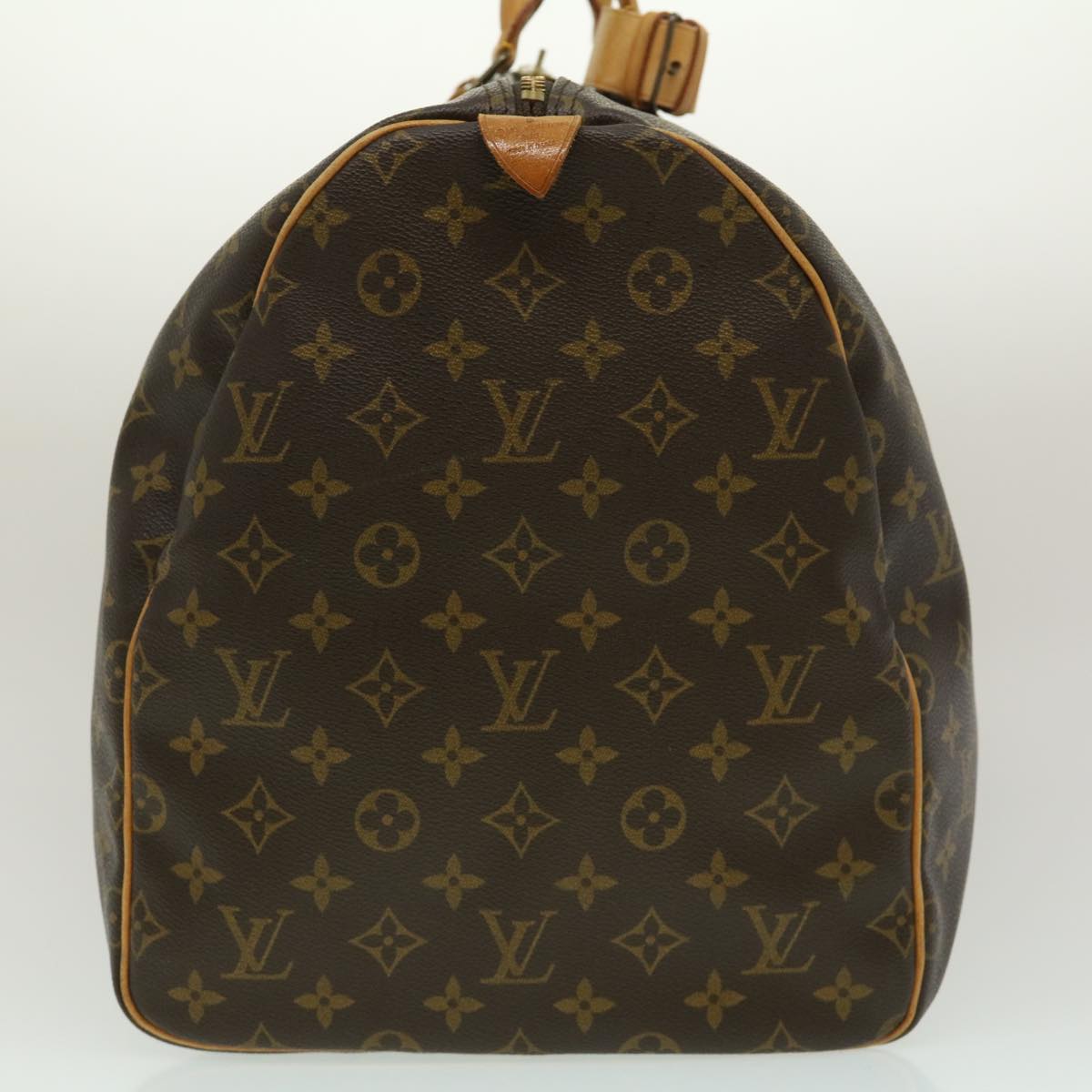 LOUIS VUITTON Monogram Keepall 55 Boston Bag M41424 LV ro303