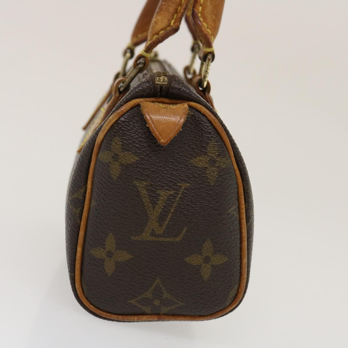 LOUIS VUITTON Monogram Mini Speedy Hand Bag M41534 LV rz348