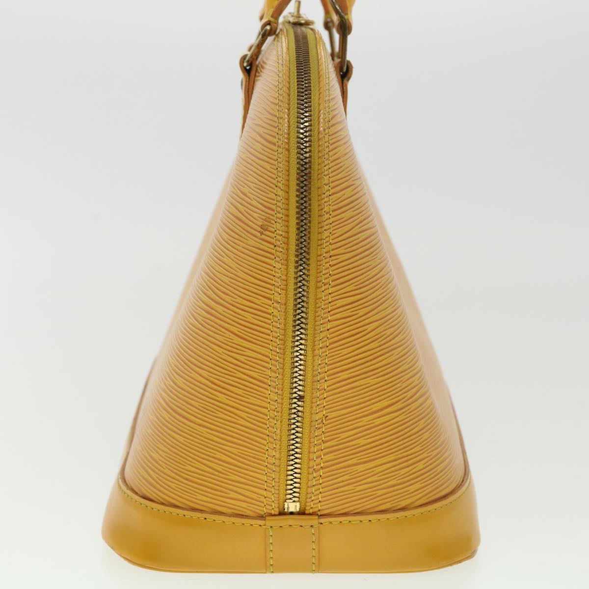 LOUIS VUITTON Epi Alma Hand Bag Yellow M52149 LV rz522