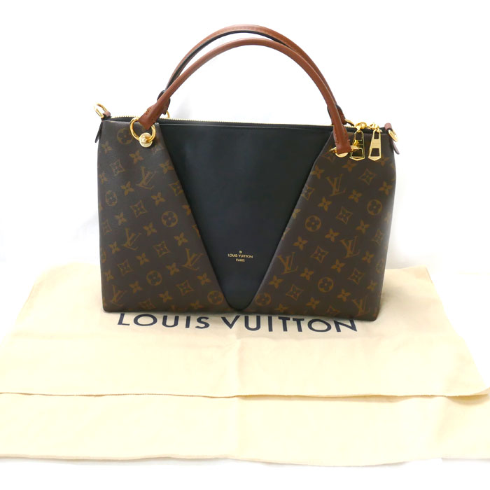 Louis Vuitton Monogram V Tote MM 2Way Shoulder Bag
