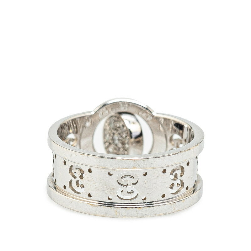 Luxury Gucci Trending 2025 Diamond Ring K18WG White Gold